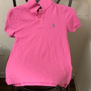 Pink polo